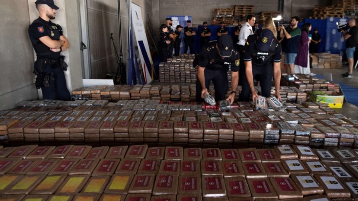 İspanya\'da muz konteynerlerinde 9,4 ton kokain bulundu