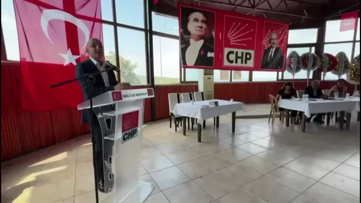 CHP\'li Mahir Polat: "Bizim Cumhuriyetimizde Cumhurbaşkanlığı Yapan Ahlaksız Bir Adamın Montaj Kasetleriyle Meydanlarda Cumhuriyet Halk Partisi\'ne...