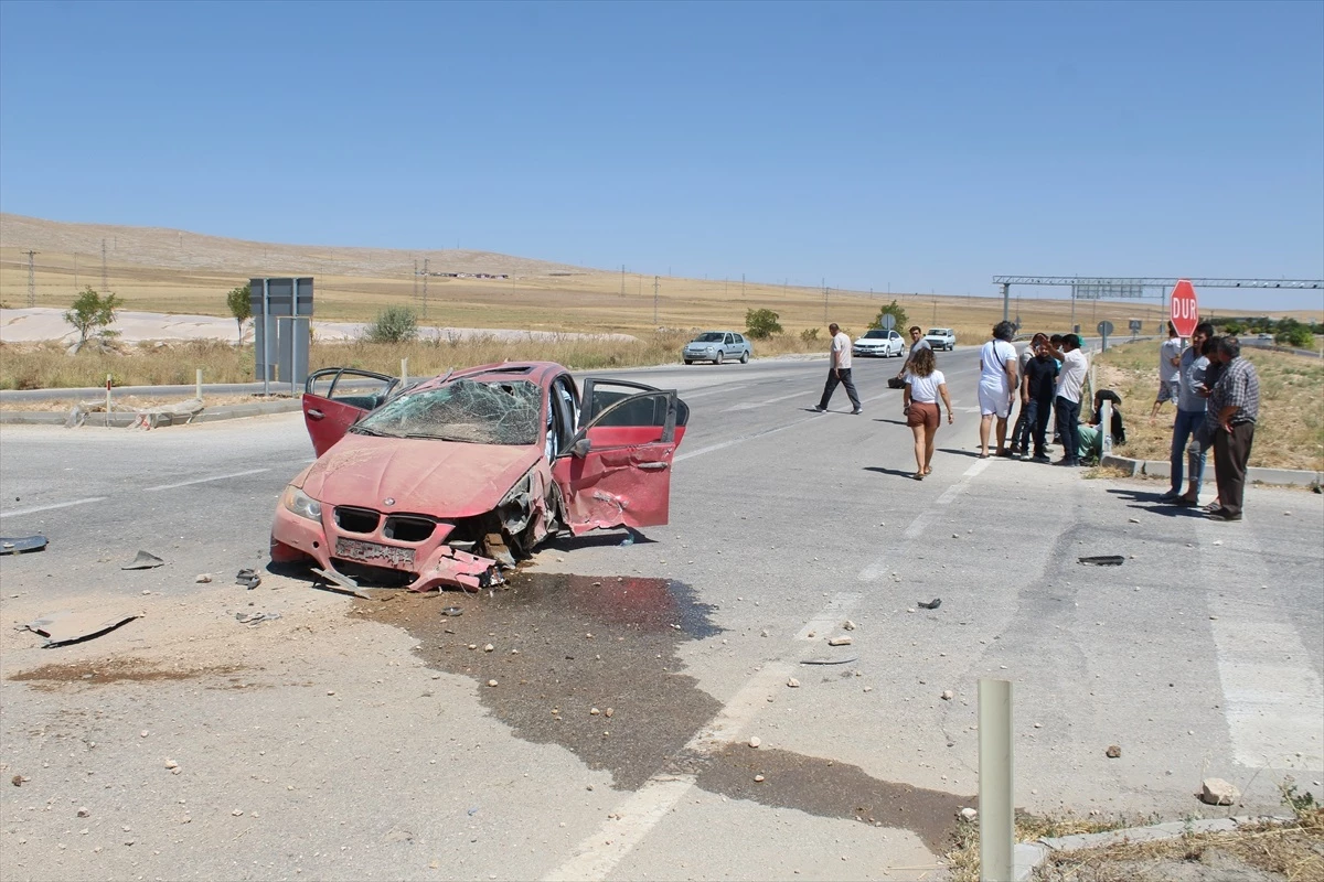 Konya\'da trafik kazasında 4 kişi yaralandı