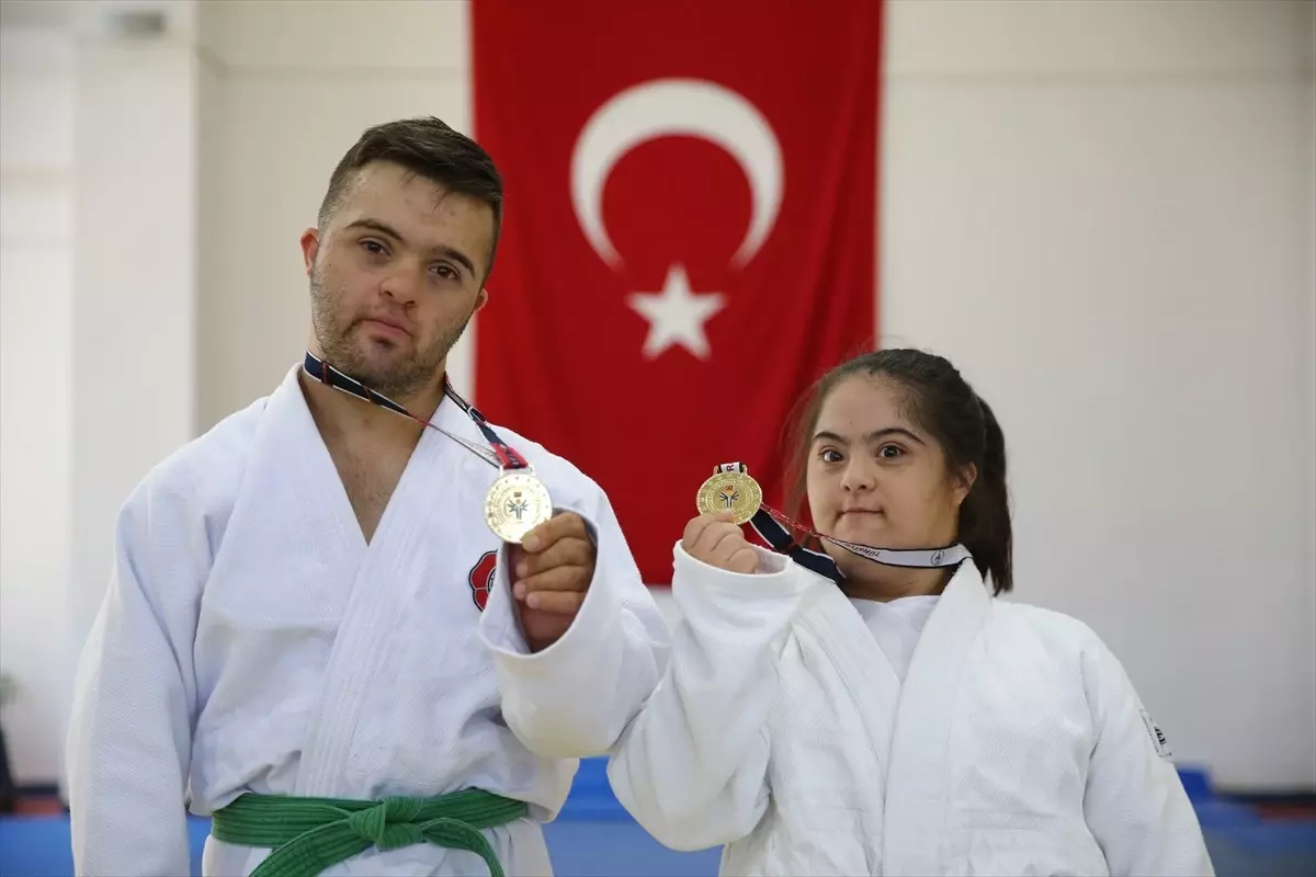 Özel Sporcular Down Judo Milli Takımı Şampiyonluk İçin Çalışıyor