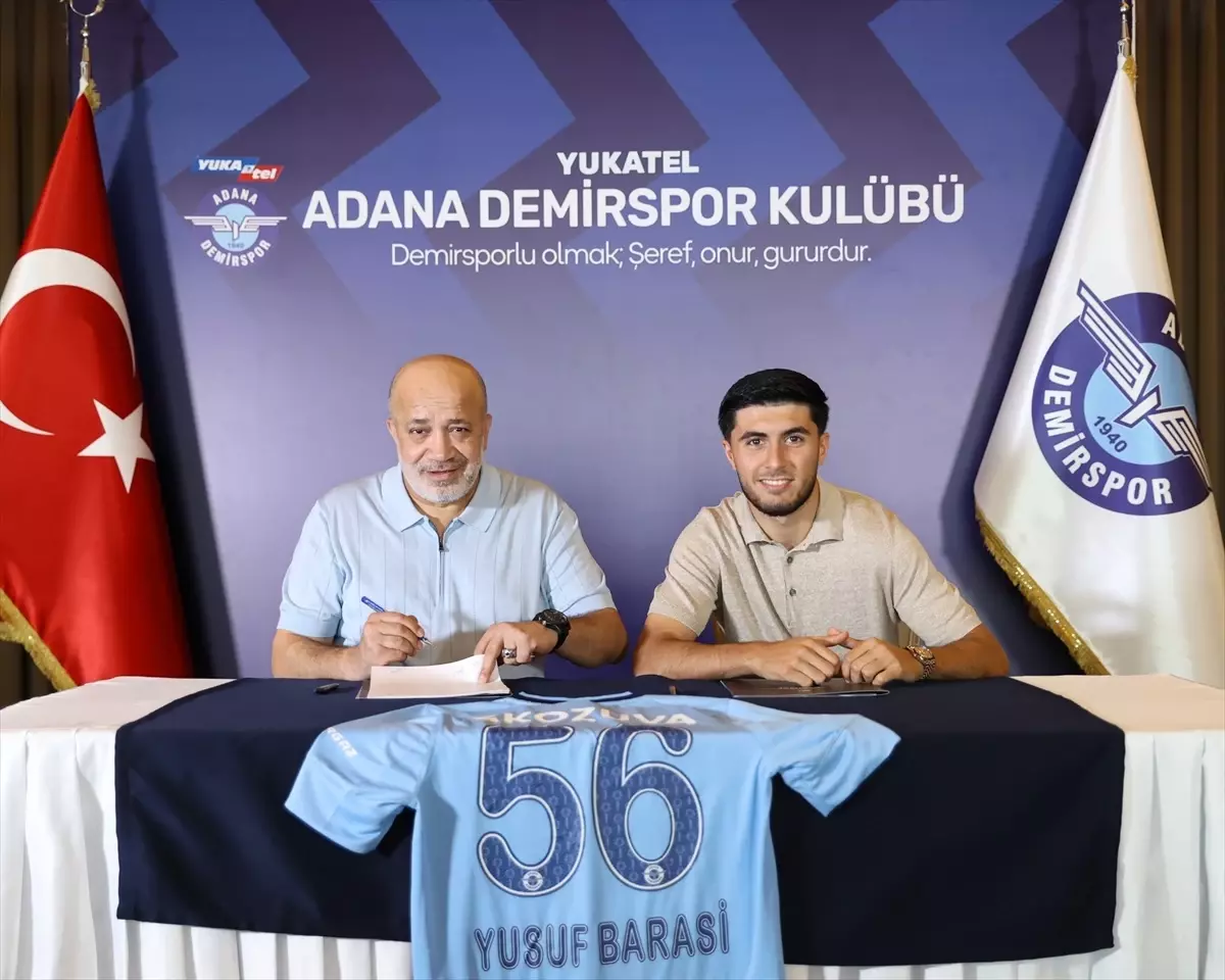 Yukatel Adana Demirspor, Yusuf Barasi\'yi transfer etti