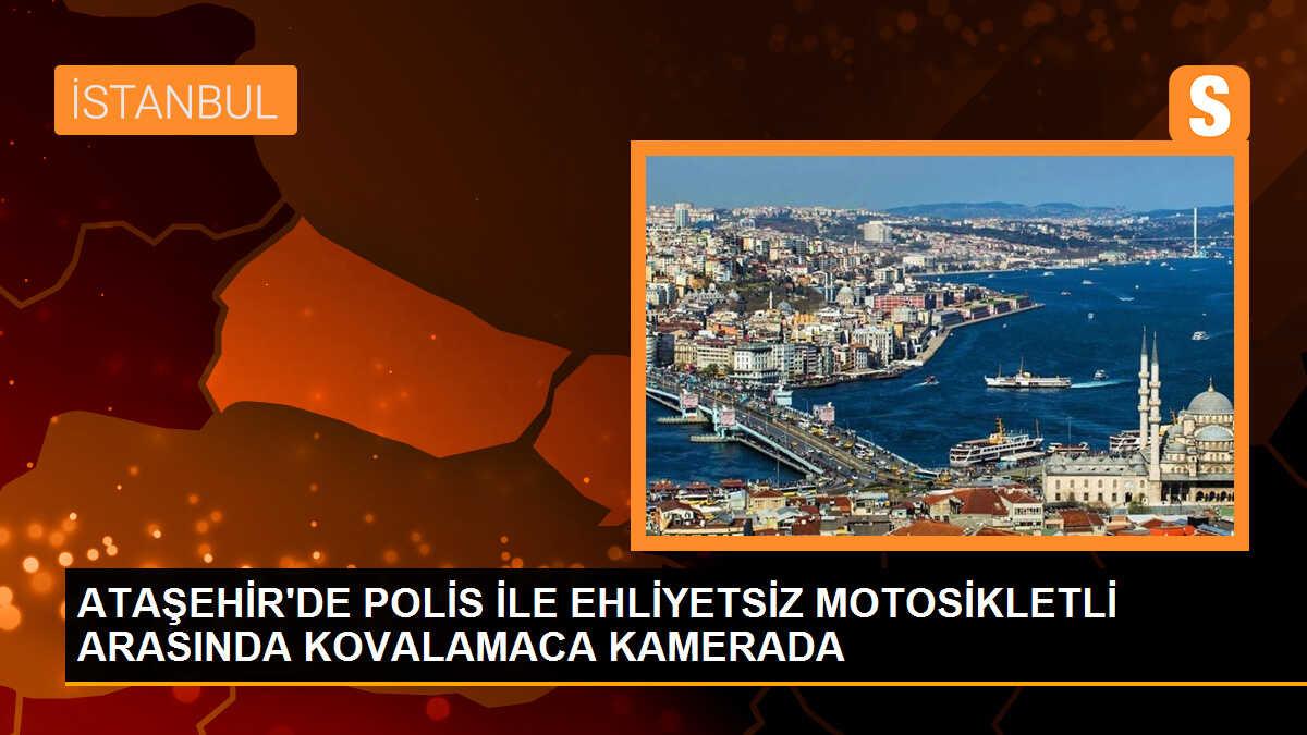 Ataşehir\'de polis ile motosikletli arasında kovalamaca