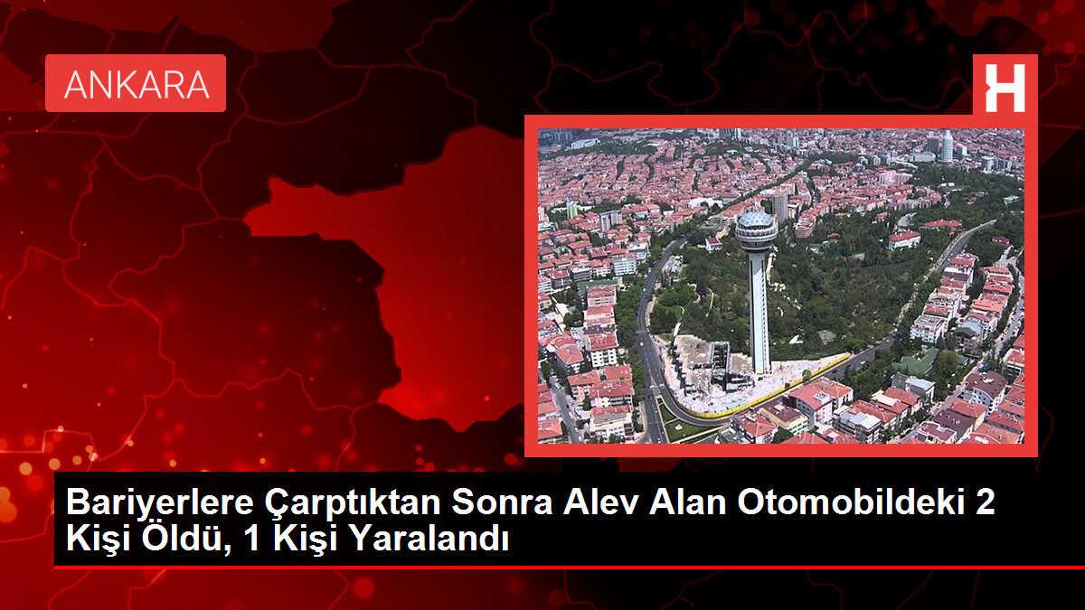 Körfez'de Otomobil Alev Aldı: 2 Ölü, 1 Yaralı