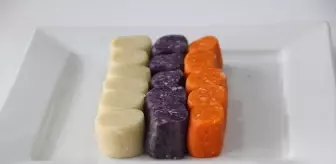 Edirneli Şekerleme Ustası Portakal ve Lavantalı Badem Ezmesi Üretti