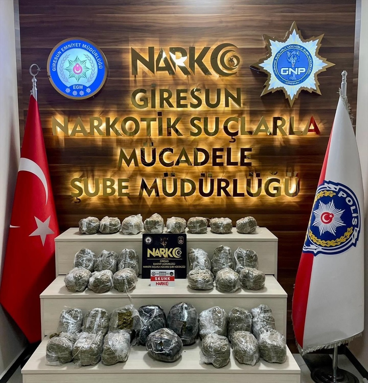 Giresun\'da uyuşturucu operasyonunda 2 kişi tutuklandı