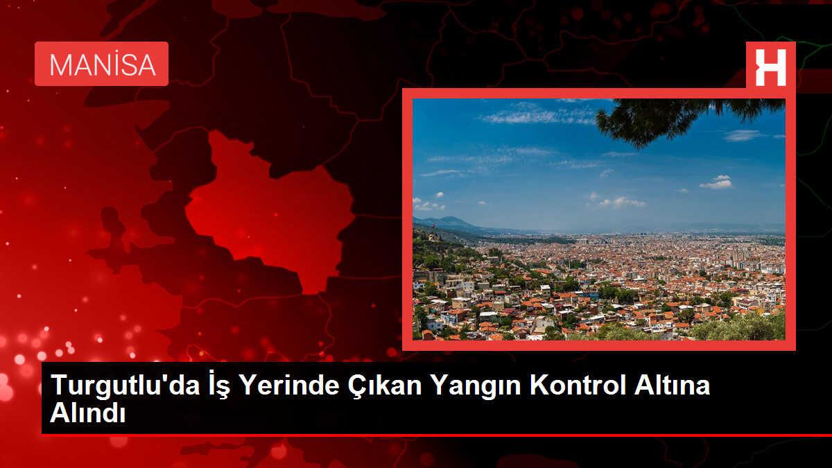 Turgutlu'da çıkan yangında 2 iş yeri zarar gördü, 7 kişi hastaneye kaldırıldı