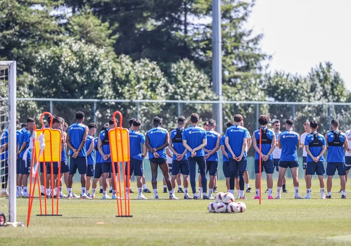 Trabzonspor, Kasımpaşa maçının hazırlıklarına başladı