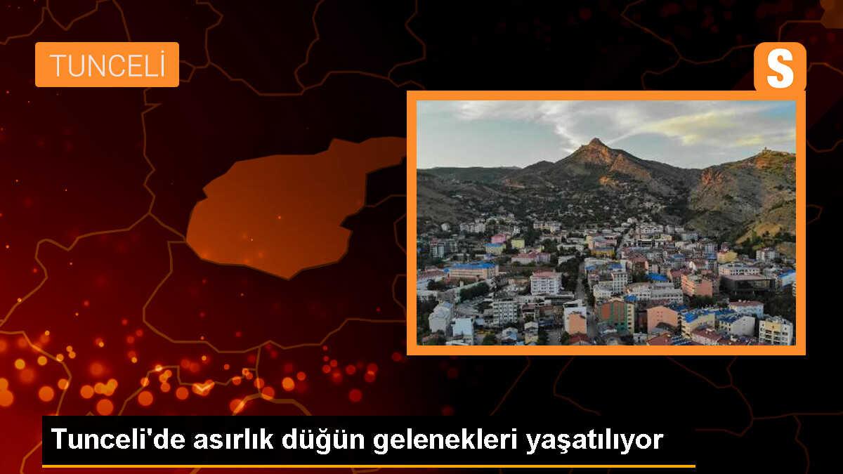 Tunceli\'de asırlık düğün gelenekleri yaşatılıyor
