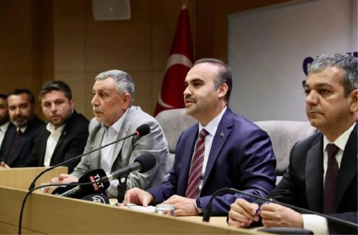 Sanayi ve Teknoloji Bakanı Kacır Elazığ\'da "Şehir Buluşmaları" programında konuştu Açıklaması