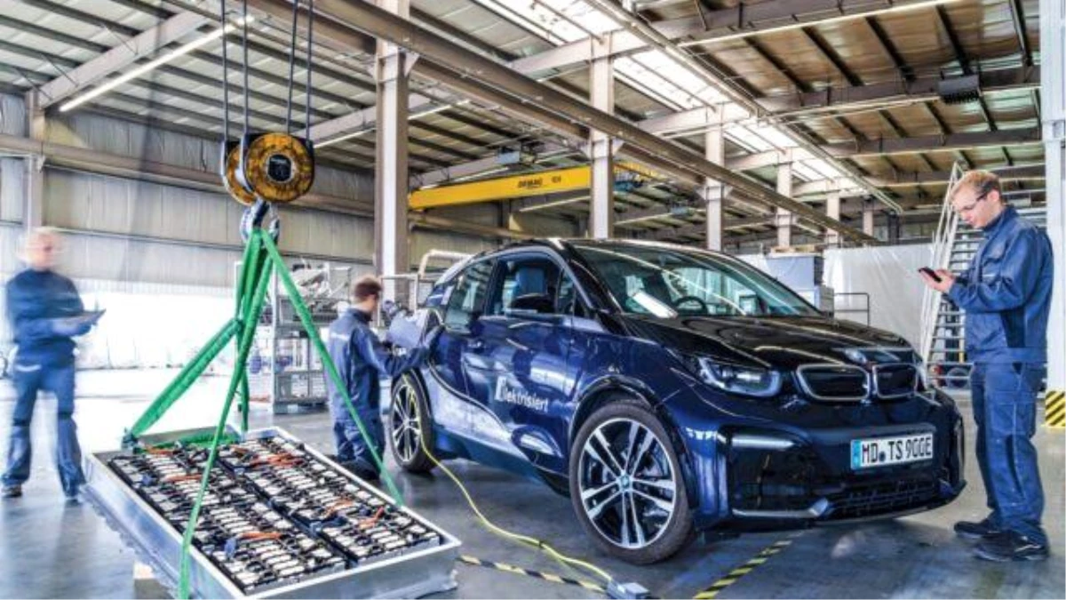 BMW, elektrikli otomobiller için batarya tesisi kurdu