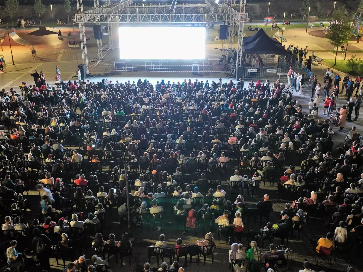 Çerkezköy Belediyesi Açık Hava Sinema Günleri Sona Erdi