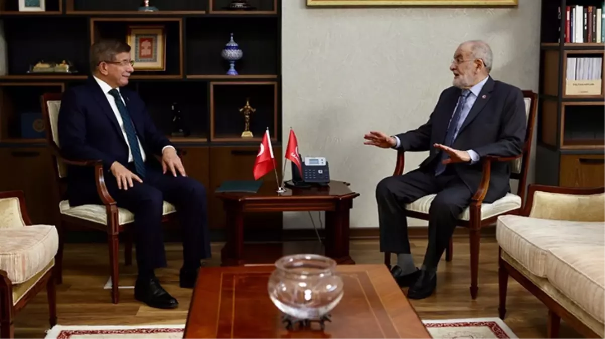 Yerel seçim için startı verdiler! Davutoğlu-Karamollaoğlu zirvesinden tam mutabakat çıktı