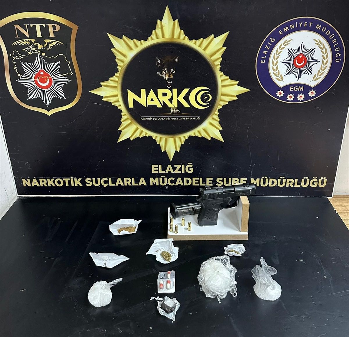 Elazığ\'da uyuşturucu operasyonunda yakalanan 3 zanlı tutuklandı