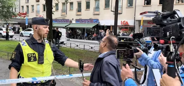 İsveç yine şaşırtmıyor! Kur'an-ı Kerim'i yakanı değil, çirkin saldırıya tepki göstereni gözaltına aldılar