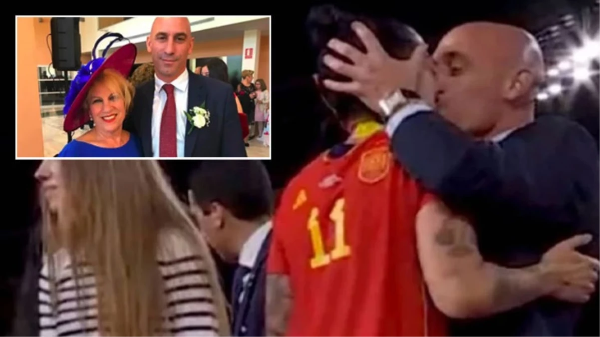 Kadın futbolcuyu dudağından öptüğü için ceza alan İspanya Futbol Federasyonu Başkanı Rubiales\'in annesi açlık grevine başladı