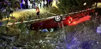 Kontrolden çıkan araç su kanalına uçtu! 3 kişi öldü