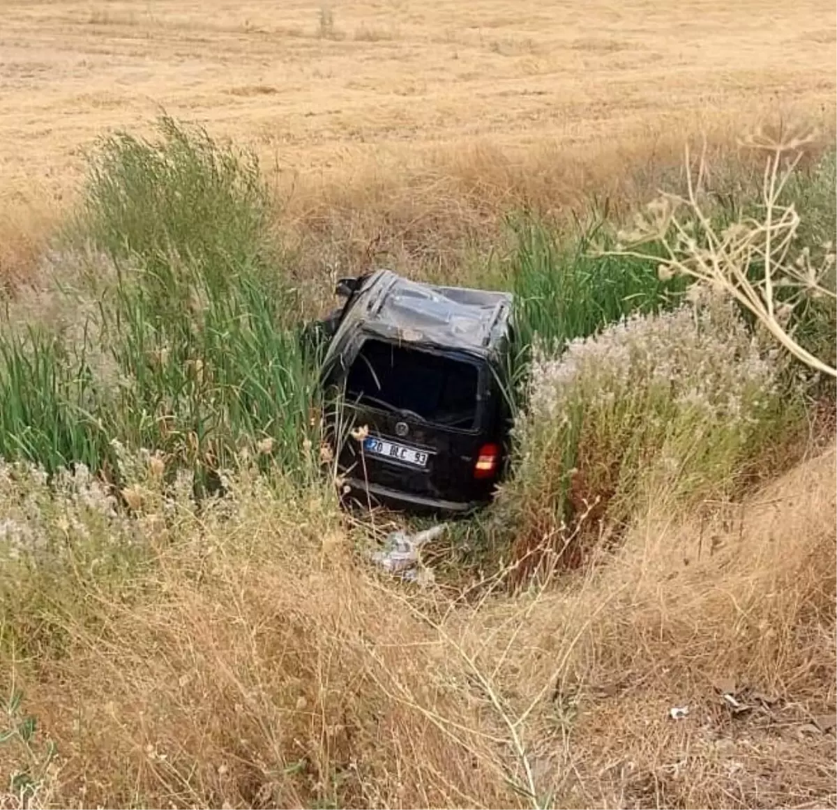 Konya\'da trafik kazası: 1 kişi yaralandı