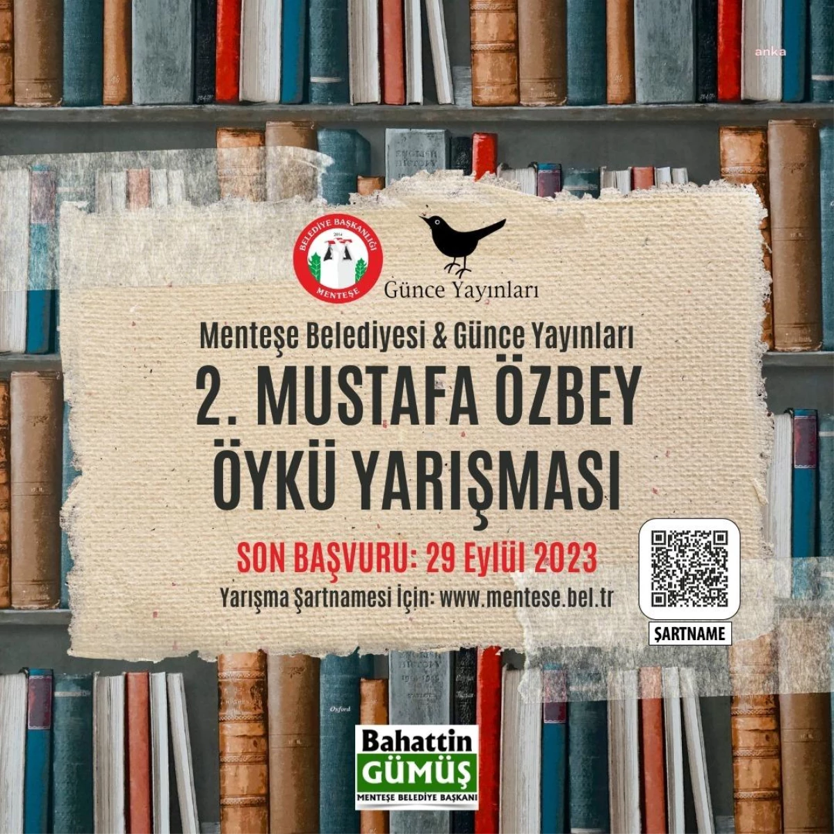 Mustafa Özbey Edebiyat Ödülü, Menteşe\'de Sahibini Bulacak