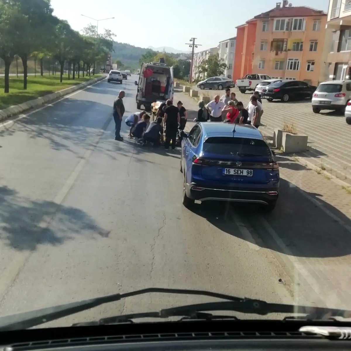 Bisiklet Sürücüsü Otomobil Kazasında Hayatını Kaybetti