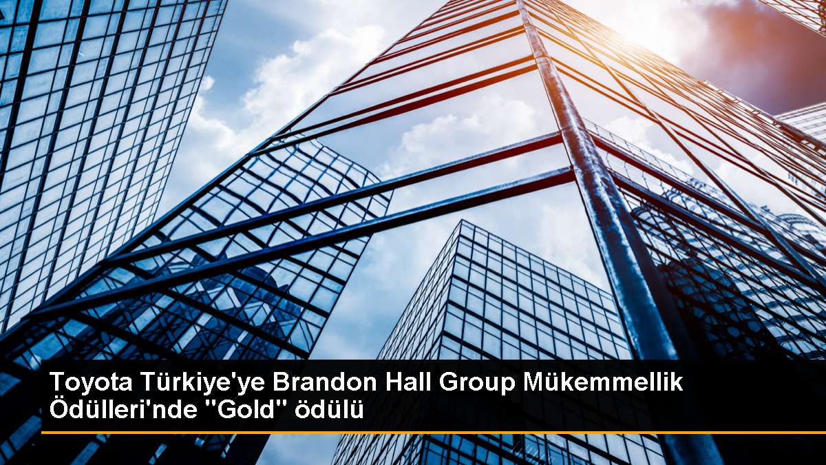 Toyota Türkiye Brandon Hall Group HCM Mükemmellik Ödülleri\'nde Gold Ödülü Aldı