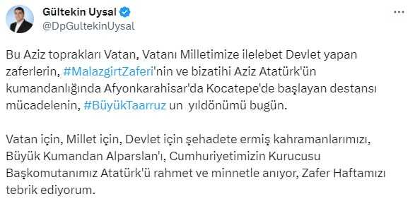 Büyük Taarruz'u anmayan Kılıçdaroğlu eleştirilerin odağında Büyük Taarruz'u anmayan Kılıçdaroğlu eleştirilerin odağında