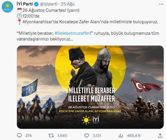 Büyük Taarruz'u anmayan Kılıçdaroğlu eleştirilerin odağında Büyük Taarruz'u anmayan Kılıçdaroğlu eleştirilerin odağında