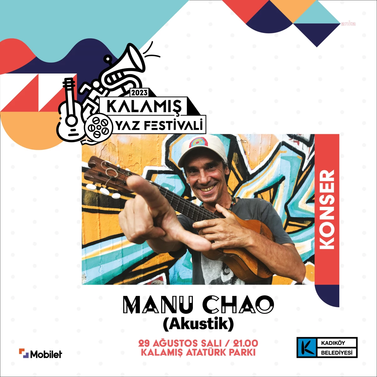 Dünyaca Ünlü Sanatçı Manu Chao Kalamış Yaz Festivali\'nde Sahne Alacak