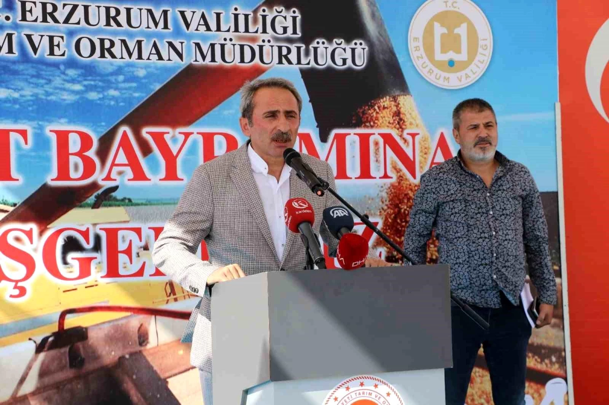 Erzurum\'da Geleneksel Hasat Bayramı Kutlandı