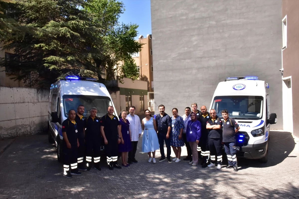 ESOGÜ Hastanesi\'nde 2 hasta nakil aracı hizmete alındı