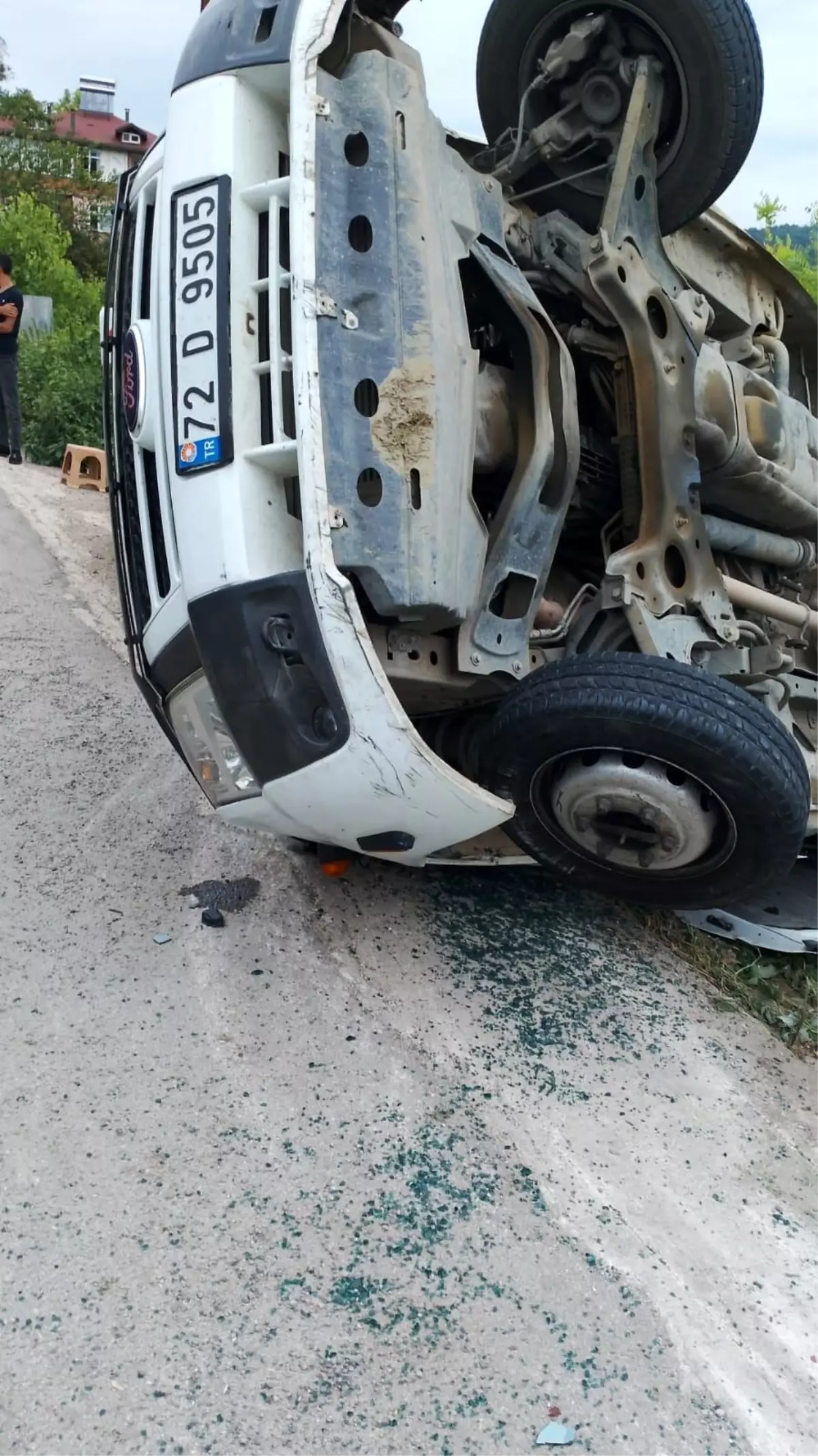 Fatsa\'da Minibüs ile Kamyonet Çarpıştı: 17 Yaralı