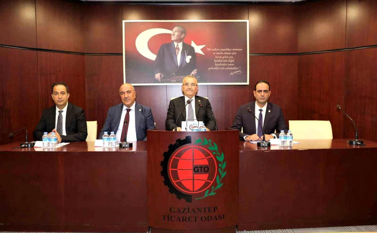 Gaziantep Ticaret Odası Ağustos Ayı Meclis Toplantısı Gerçekleştirildi