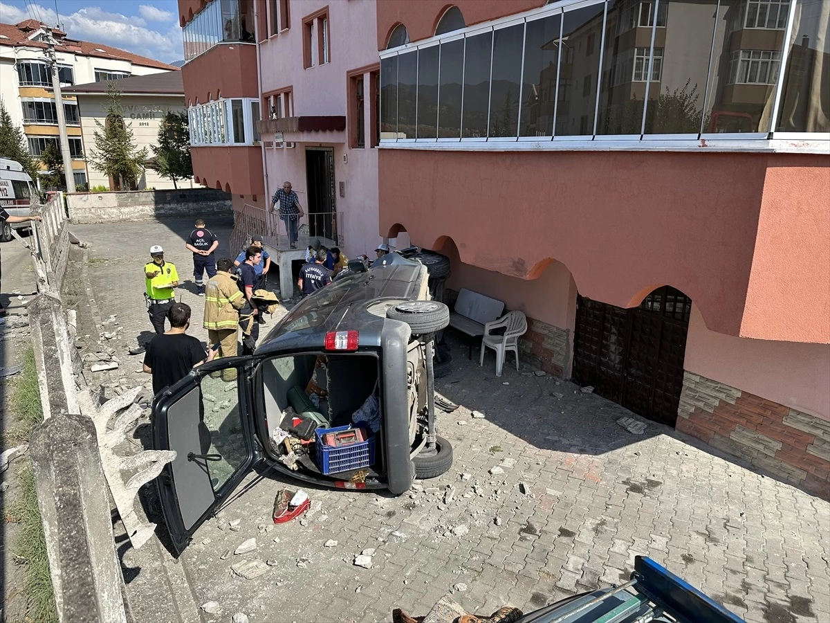Karabük\'te meydana gelen trafik kazalarında 5 kişi yaralandı