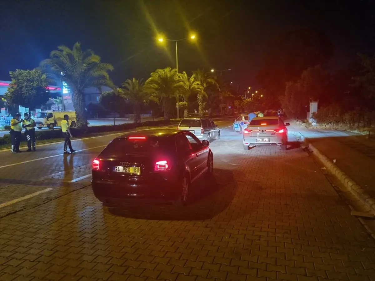 Marmaris\'te radarlı hız denetiminde 10 bin 798 lira ceza kesildi