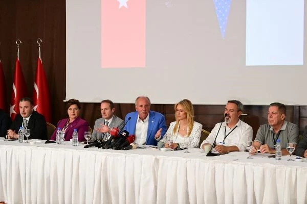 Memleket Partisi lideri Muharrem İnce, Balıkesir ve Nazilli adaylarını açıkladı