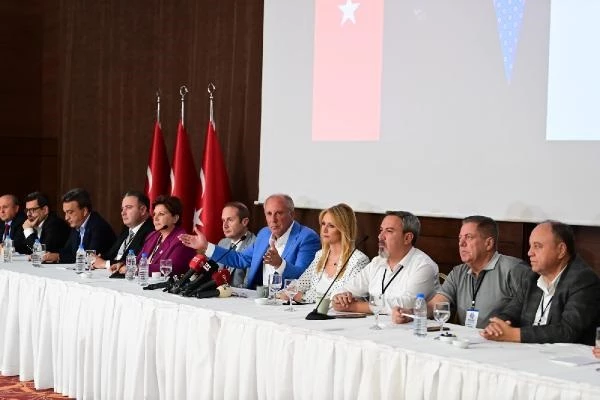 Memleket Partisi lideri Muharrem İnce, Balıkesir ve Nazilli adaylarını açıkladı
