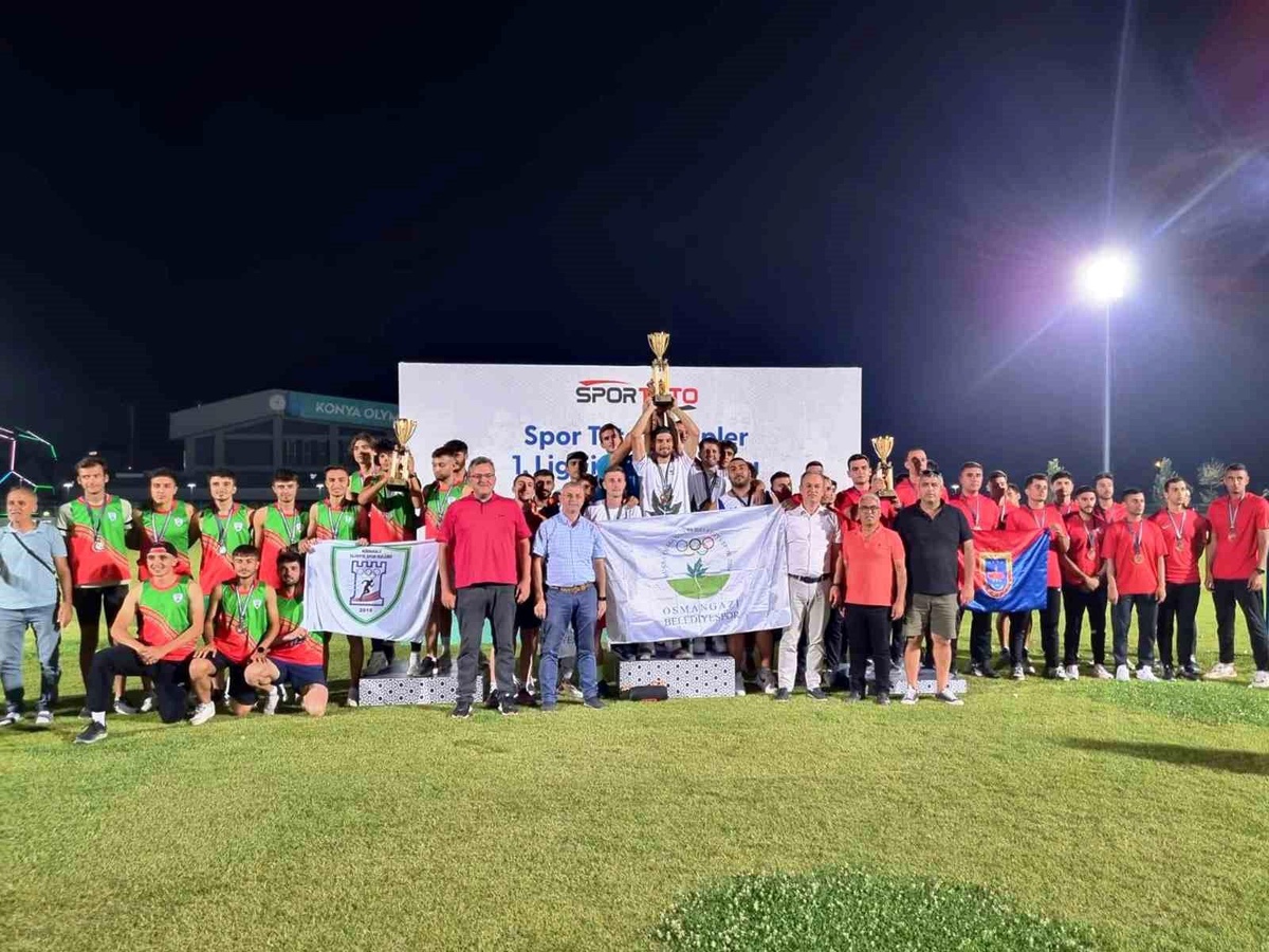 Osmangazi Belediyespor Atletizm Takımı Şampiyon Oldu
