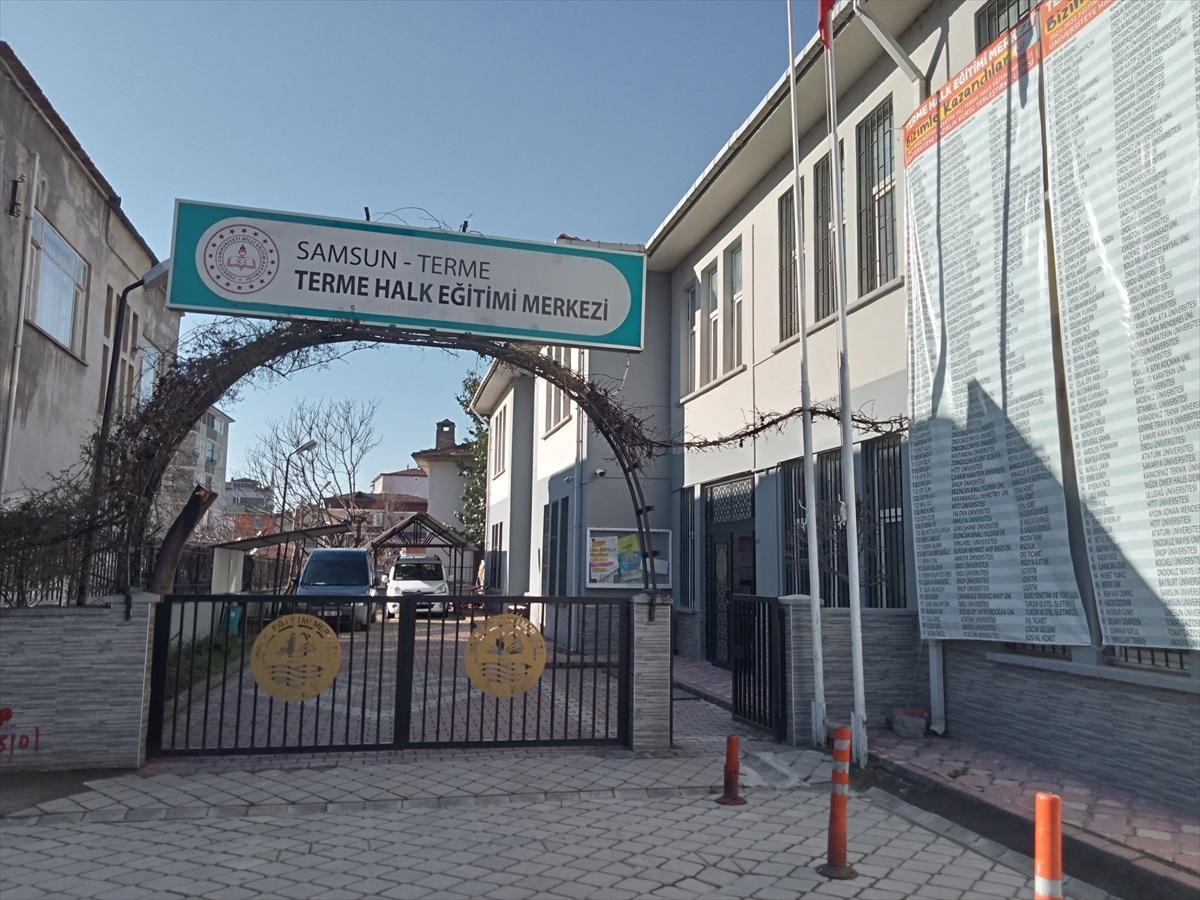 Terme Halk Eğitim Merkezi DYK Öğrencileri Üniversitelere Yerleşti