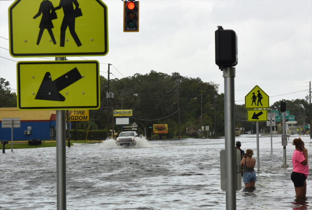 ABD'nin Florida Eyaleti'nde Idalia Kasırgası Şiddetli Yağış ve Sel Baskınlarına Yol Açtı