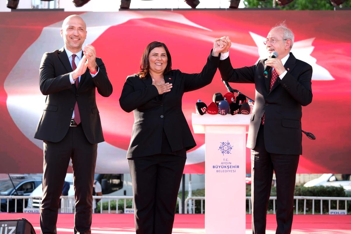 Kılıçdaroğlu, Aydın\'ın Söke ilçesinde yatırımların temel atma törenine katıldı