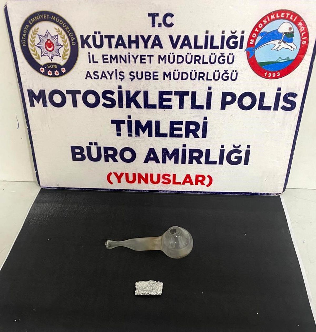 Kütahya\'da Motosikletli Polis Timlerince Uyuşturucu Operasyonu