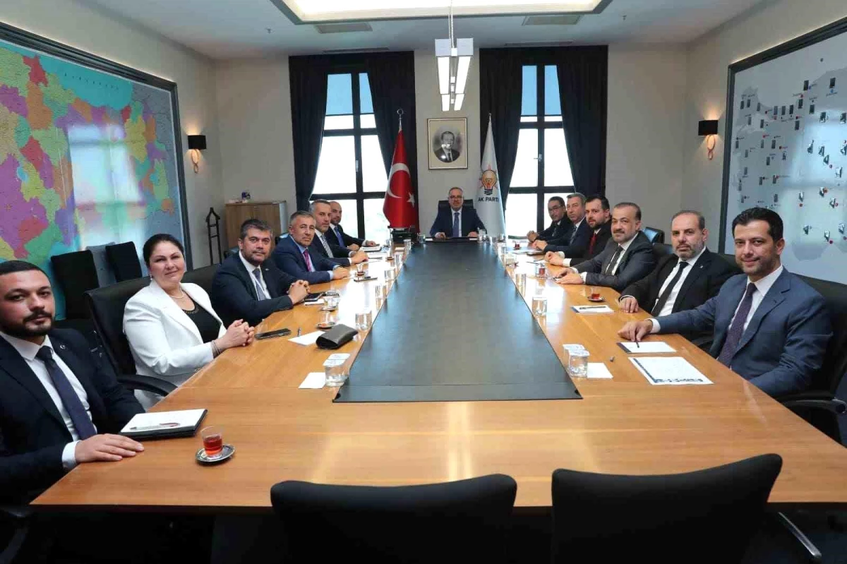 Bilecik AK Parti İl Başkanı Serkan Yıldırım Marmara Bölgesi İl Başkanları Toplantısına Katıldı