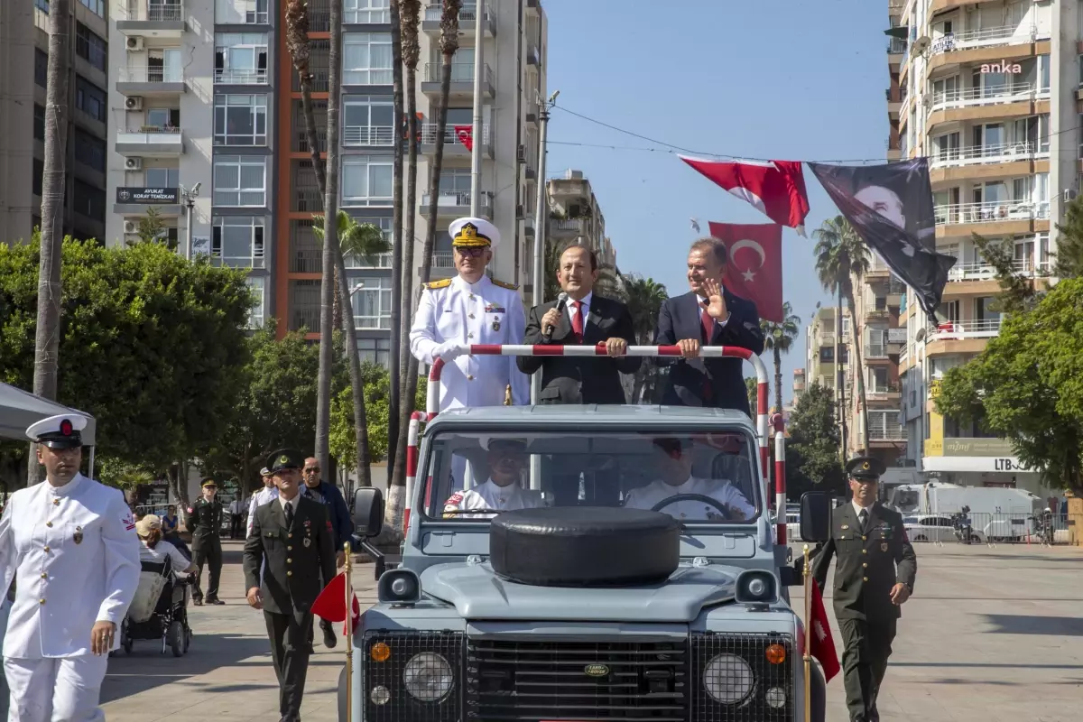 Mersin\'de Zafer Bayramı\'nın 101. Yılı Coşkuyla Kutlandı