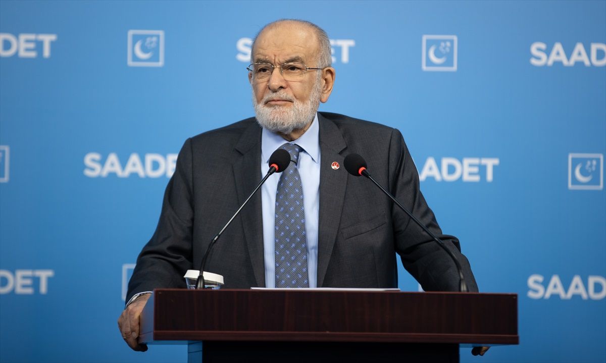 Saadet Partisi Genel Başkanı Karamollaoğlu, basın toplantısı düzenledi Açıklaması