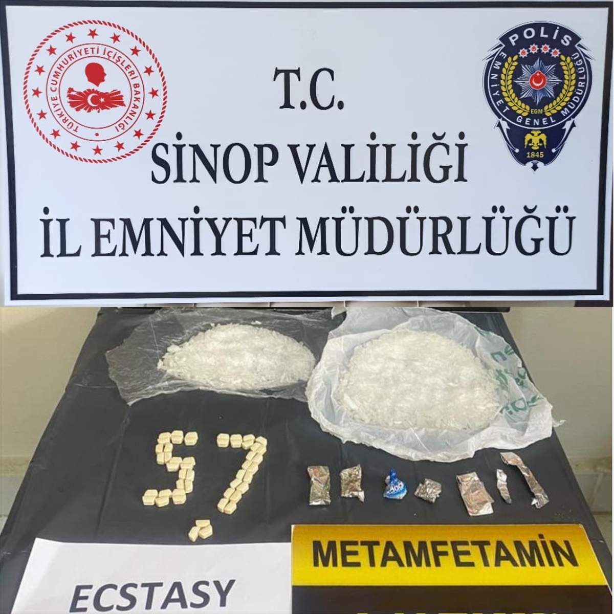 Sinop\'ta Uyuşturucu Operasyonu: 3 Kişi Gözaltına Alındı