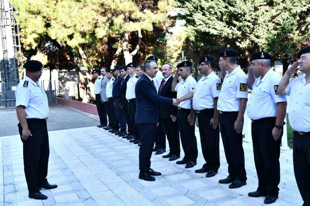 Tekirdağ Jandarma Komutanlığı\'nda Rütbe Terfi Töreni Düzenlendi