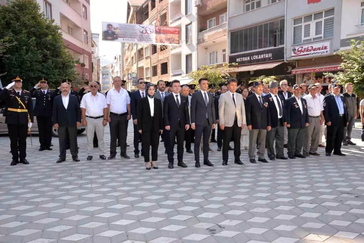 Türkeli\'de Zafer Bayramı kutlaması