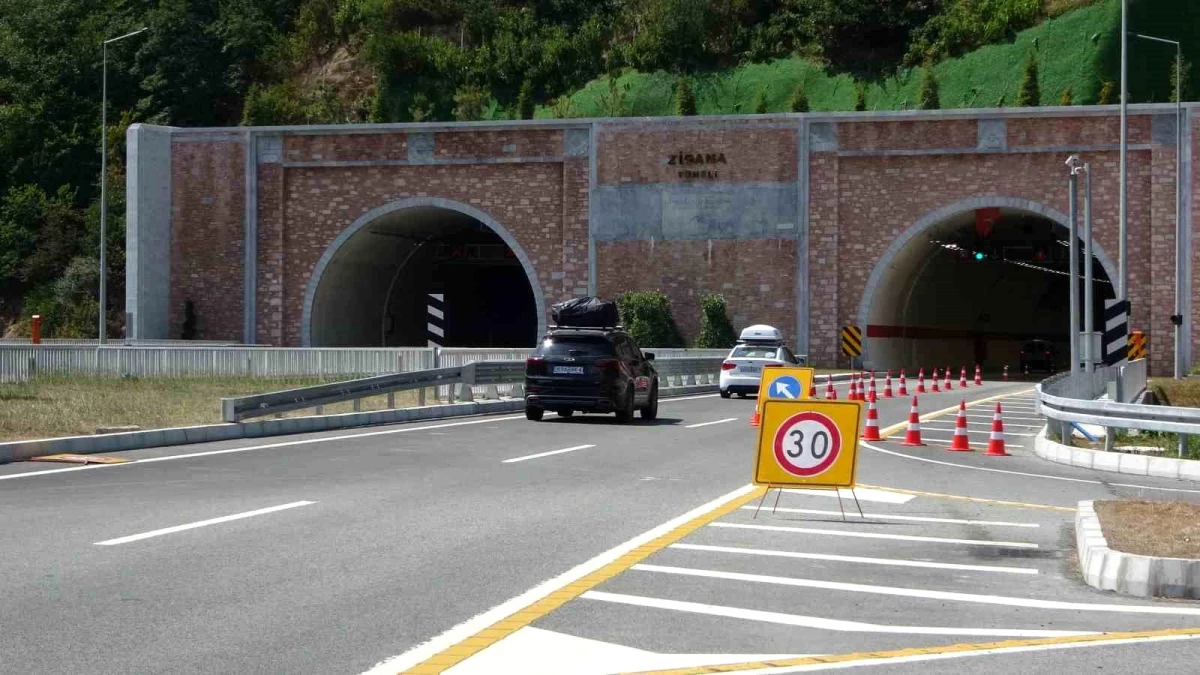 Zigana Tüneli\'nden 4 Ayda 600 Binden Fazla Araç Geçti