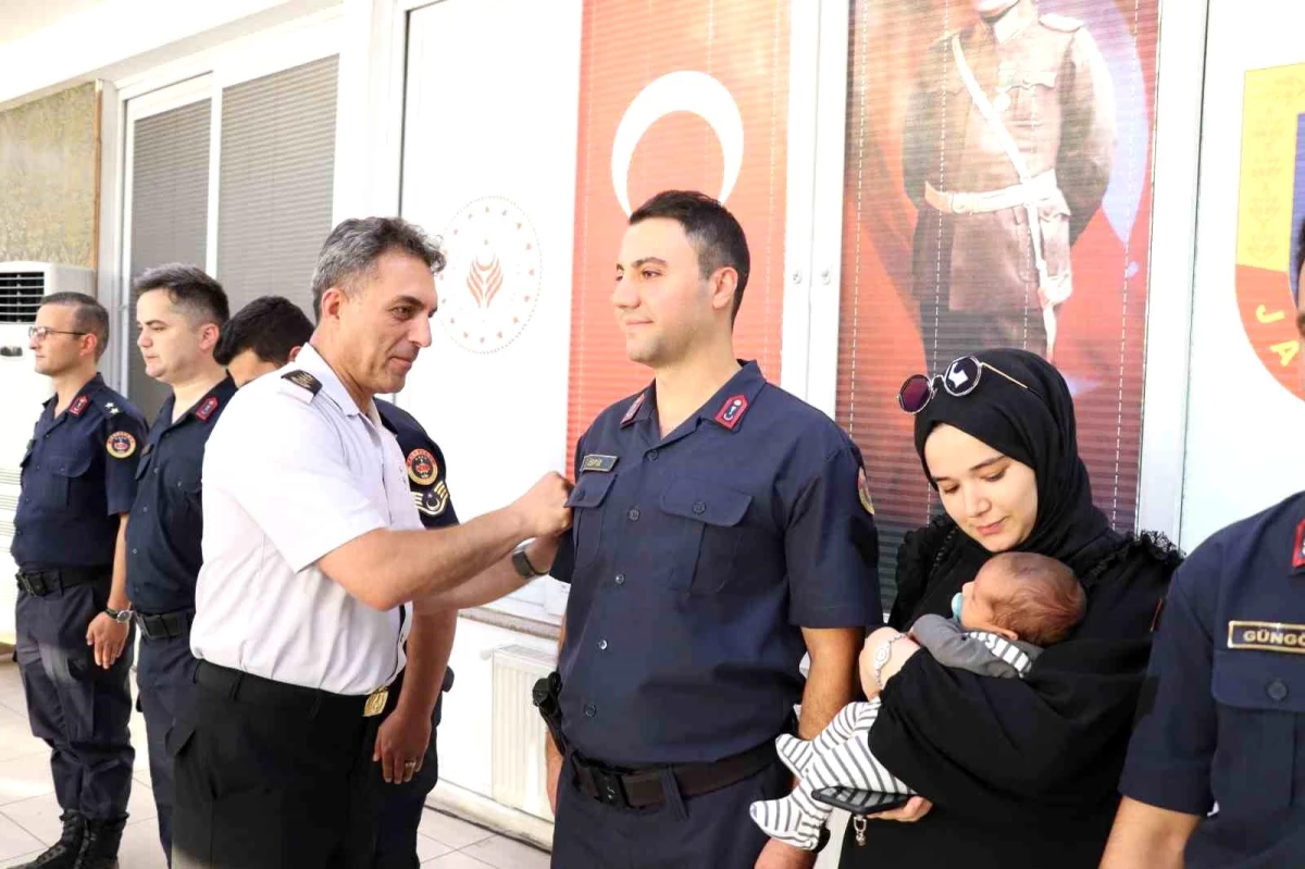 Zonguldak İl Jandarma Komutanlığı\'nda 108 personel rütbe aldı