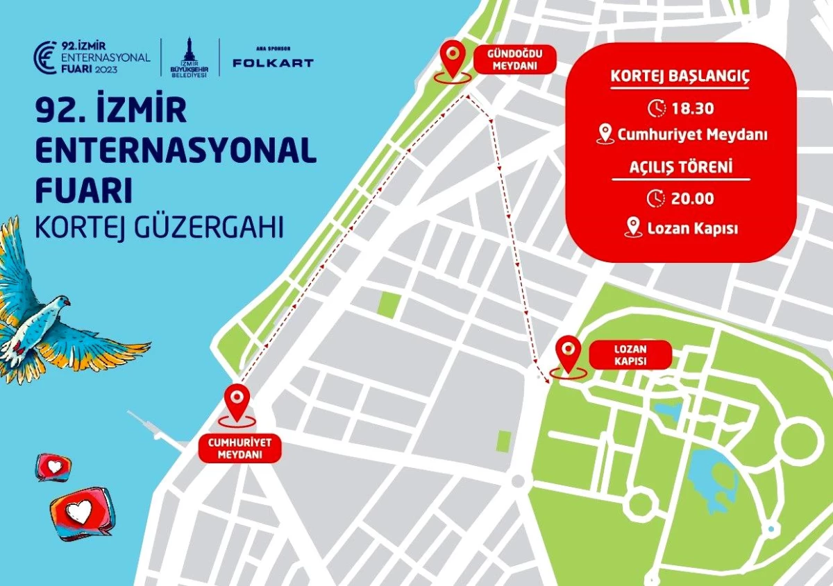 İzmir Enternasyonal Fuarı 92. kez kapılarını açıyor