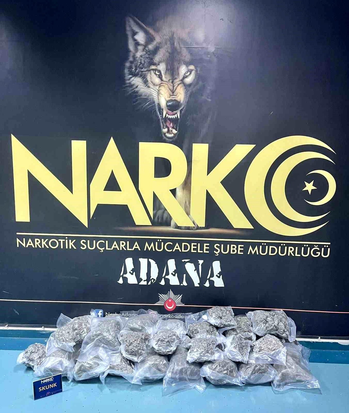 Adana\'da Polis Operasyonunda 16 Kilo Esrar Ele Geçirildi